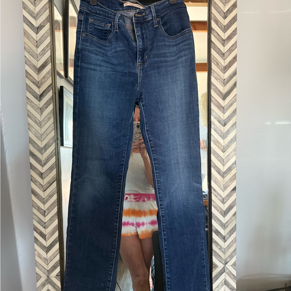 Levi's 724 High rise straight Jeans